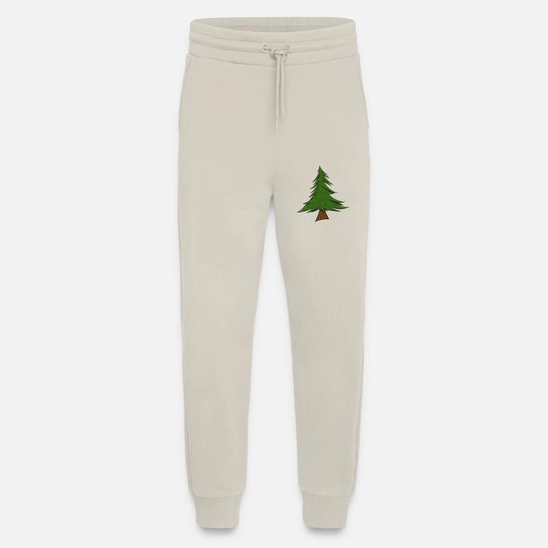 Fir | Christmas Tree | Pine Tree - Jogging Pants - made by SPREAD  - WARM CLAY