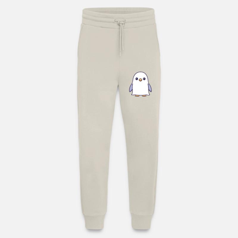 Penguin Halloween Comic Ghost - Jogging Pants - made by SPREAD  - WARM CLAY