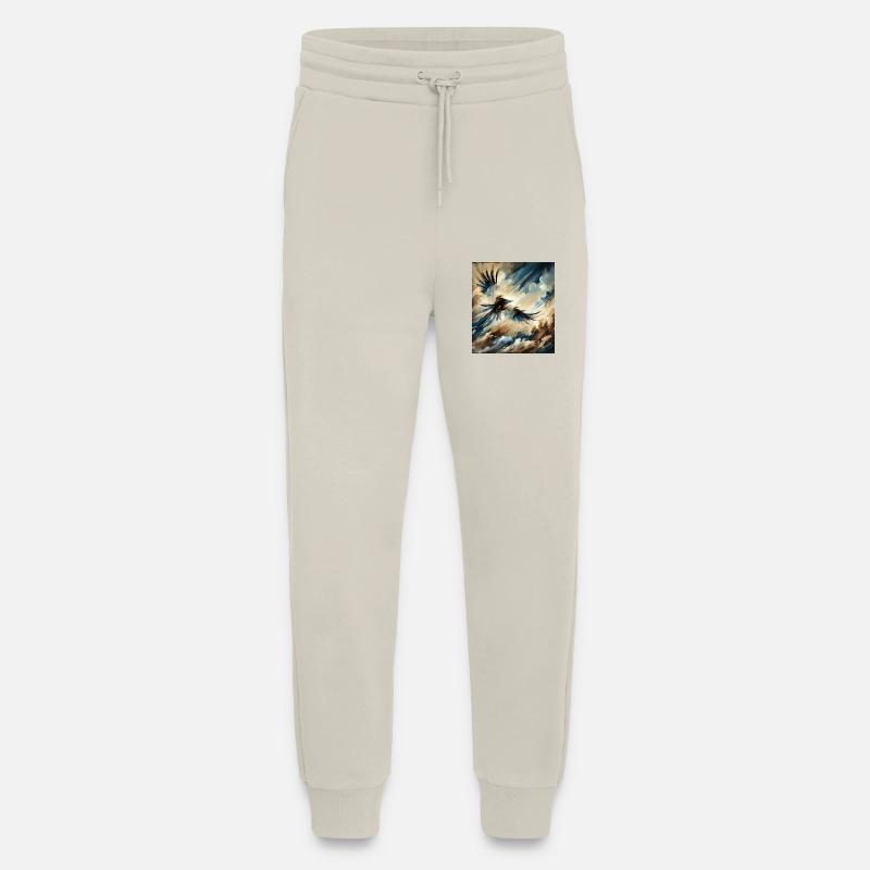 Abstract Eagle Flying - Jogging Pants - made by SPREAD  - WARM CLAY
