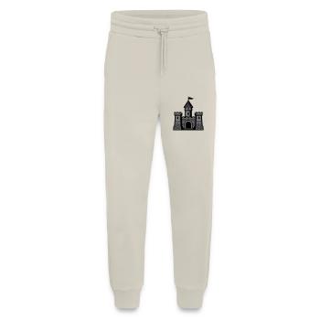 Castle Symbol Stone Wall - Jogging Pants - made by SPREAD  - WARM CLAY - Front