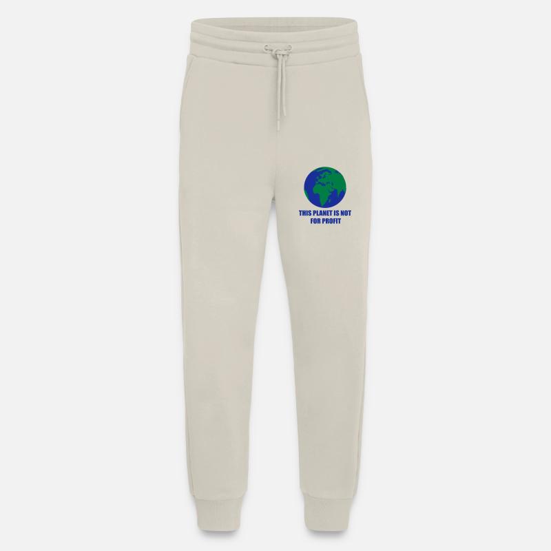 Planet Erde - Jogginghose - made by SPREAD - WARM CLAY