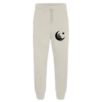 Mann des Mondes - Türkischer Astronaut Design - Jogginghose - made by SPREAD - WARM CLAY - Vorne