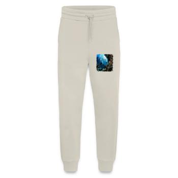Explorez le monde sous-marin avec la plongée - Pantalon de jogging bio décontracté fabriqué en UE - WARM CLAY - Devant