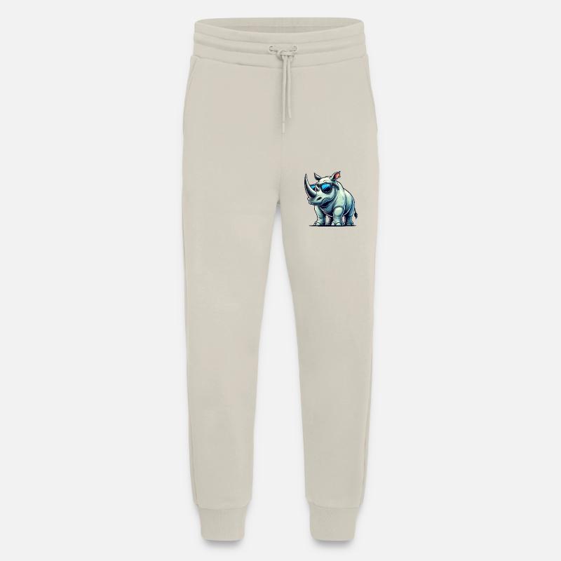 Rhino Comic - Jogging Pants - made by SPREAD  - WARM CLAY