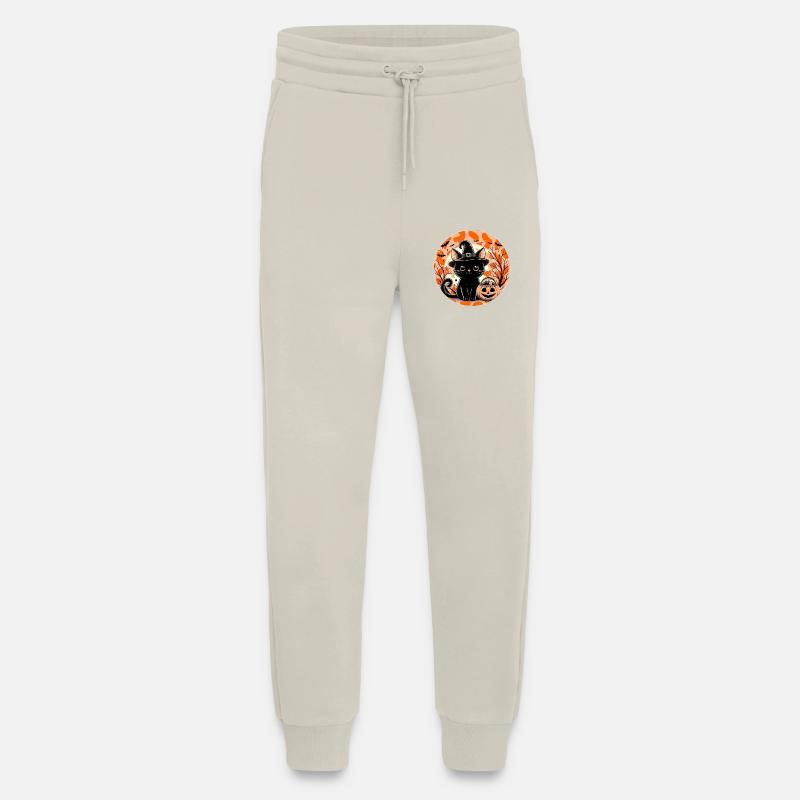Kitten witch halloween - Jogging Pants - made by SPREAD  - WARM CLAY