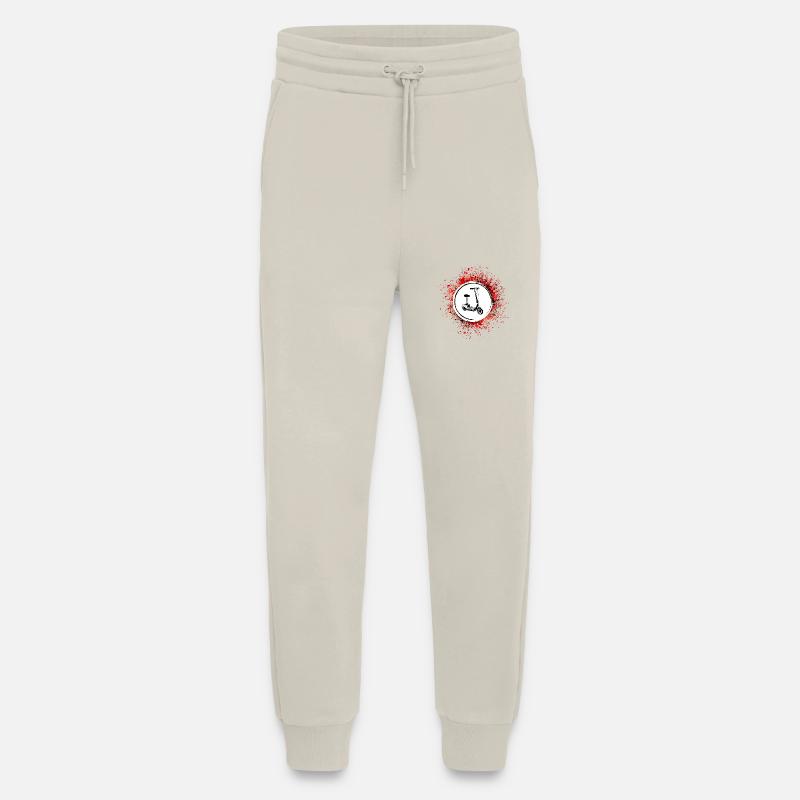 E-scooter Icon E Scooter - Pantalon de jogging bio décontracté fabriqué en UE - WARM CLAY