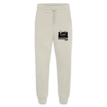 Année de naissance 1987 Cassette 1987 Anniversaire 1987 - Pantalon de jogging bio décontracté fabriqué en UE - WARM CLAY - Devant