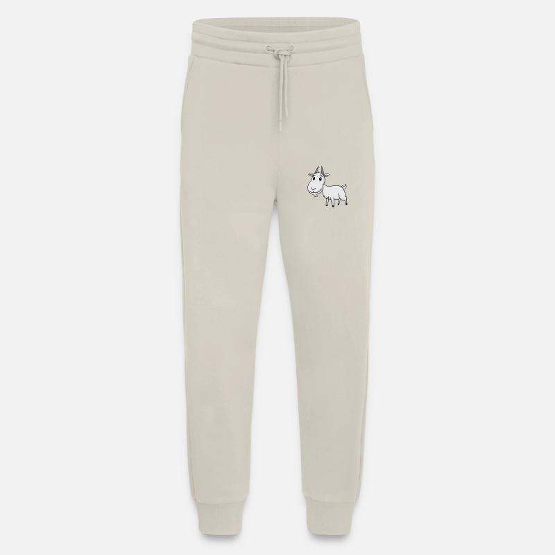 Cute Goat - Jogging Pants - made by SPREAD  - WARM CLAY