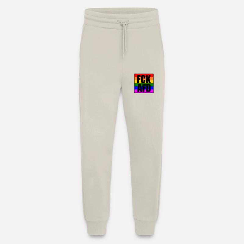 Fck afd - Jogginghose - made by SPREAD - WARM CLAY