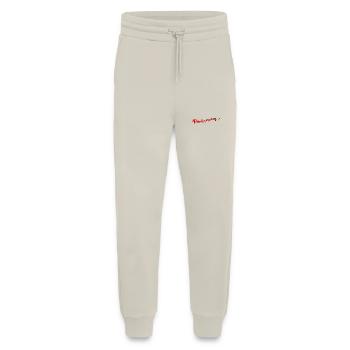 JUST MARRIED. VIVE LES MARIES. SAINT VALENTIN - Pantalon de jogging bio décontracté fabriqué en UE - WARM CLAY - Devant
