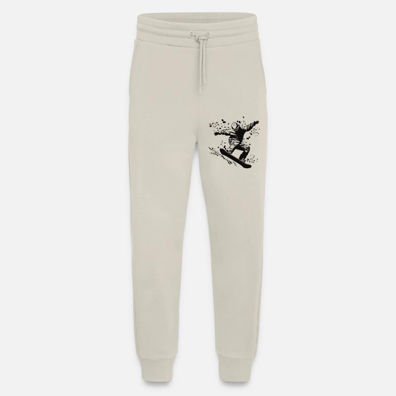 Snowboarder Snowboarding Snowboard - Jogginghose - made by SPREAD - WARM CLAY