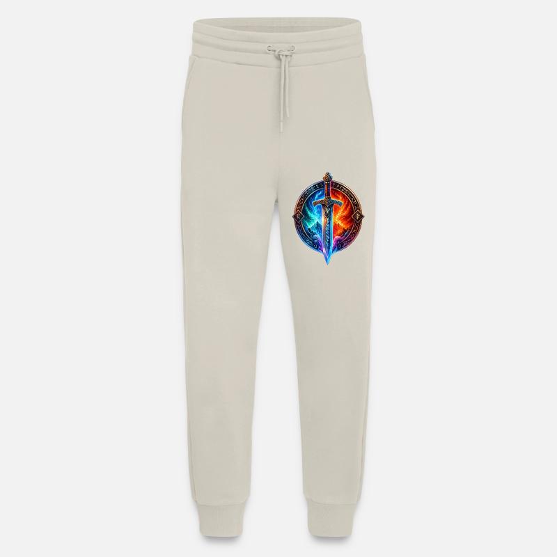 Feuer Eis Drachenschwert - Jogging Pants - made by SPREAD  - WARM CLAY