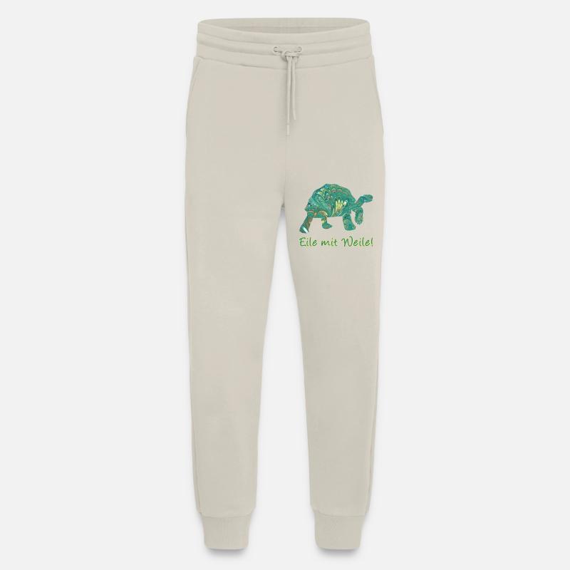 Turtle E 71 - Jogging Pants - made by SPREAD  - WARM CLAY