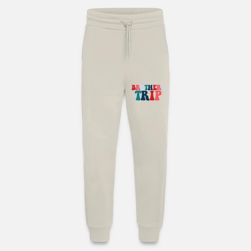Sibling Brothers Journey - Jogging Pants - made by SPREAD  - WARM CLAY