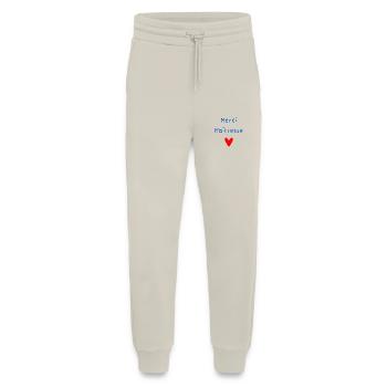 MAÎTRESSE. MERCI. MERCI MAÎTRESSE - Pantalon de jogging bio décontracté fabriqué en UE - WARM CLAY - Devant