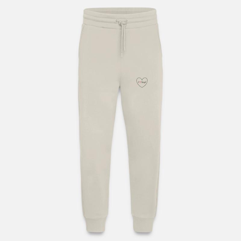 Ich liebe Texel - kleines Herz - Jogginghose - made by SPREAD - WARM CLAY