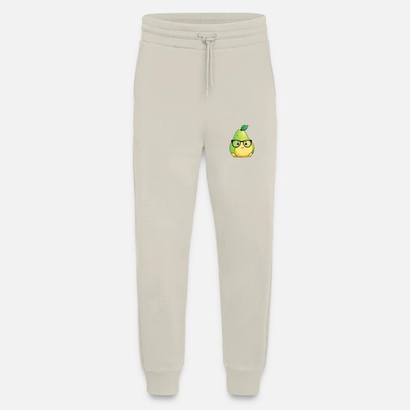 Cool pear with sunglasses - Jogging Pants - made by SPREAD  - WARM CLAY