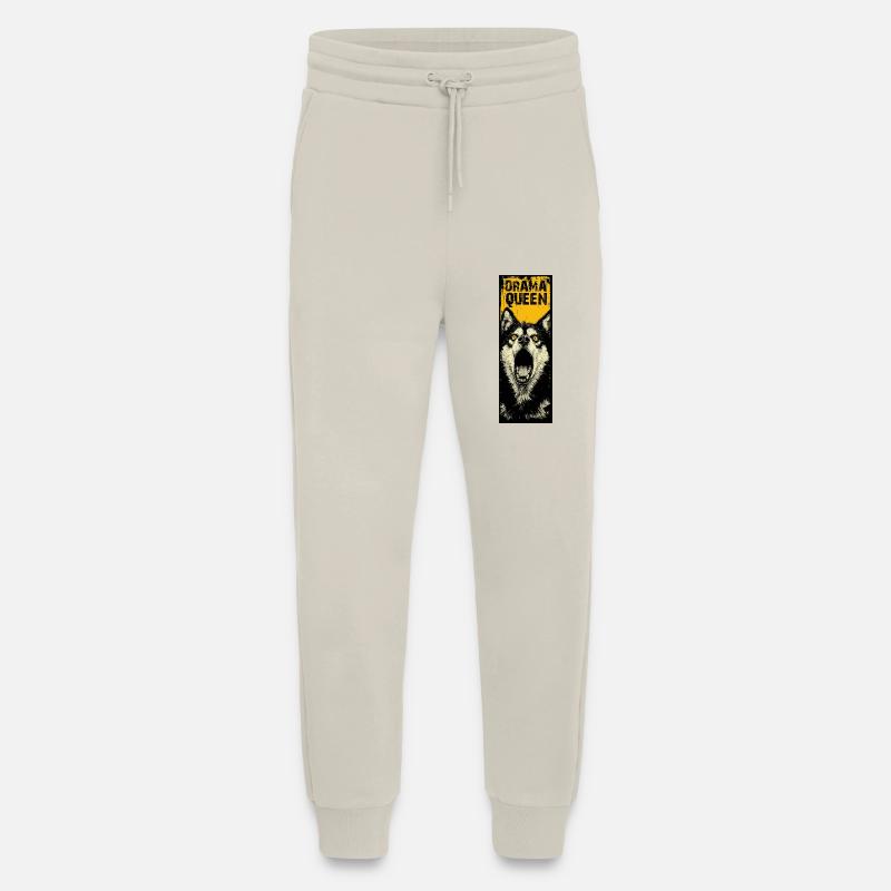 Husky mit Attitude - Jogginghose - made by SPREAD - WARM CLAY