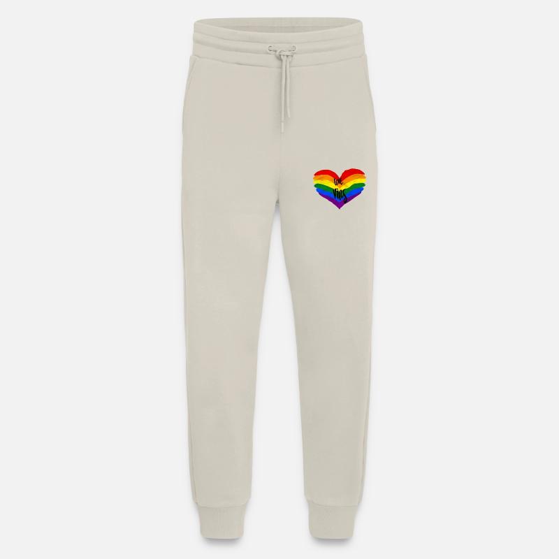 Pride LGBT-Liebe gewinnt - Jogginghose - made by SPREAD - WARM CLAY