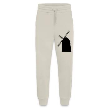 Moulin à vent - Pantalon de jogging bio décontracté fabriqué en UE - WARM CLAY - Devant