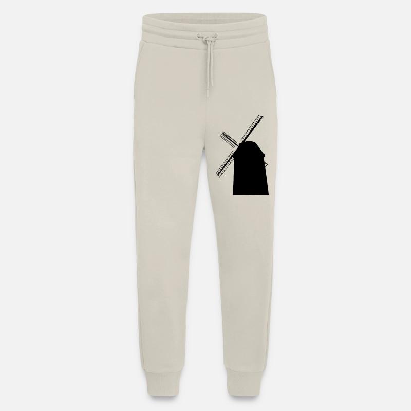 windmill - Jogging Pants - made by SPREAD  - WARM CLAY