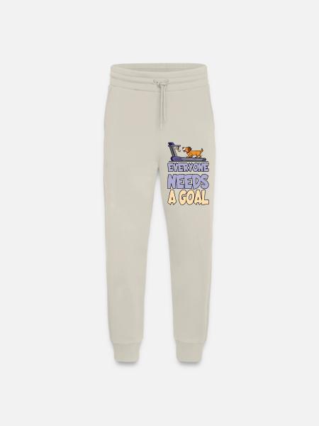Everyone needs a goal - Jogging Pants - made by SPREAD - WARM CLAY