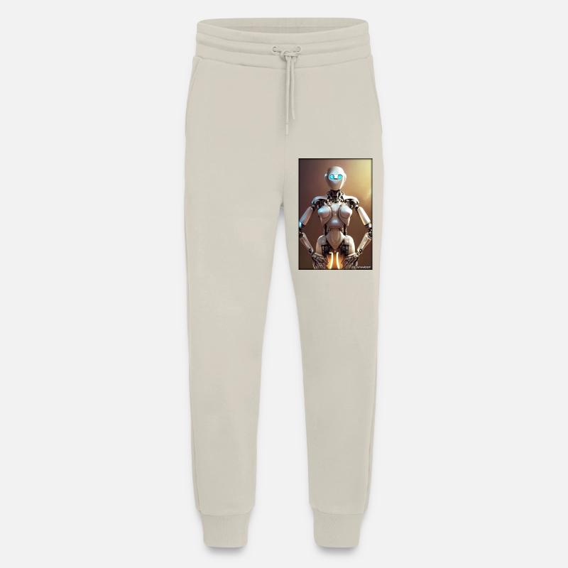 Robot Future Science Sci-Fi Machine - Jogging Pants - made by SPREAD  - WARM CLAY