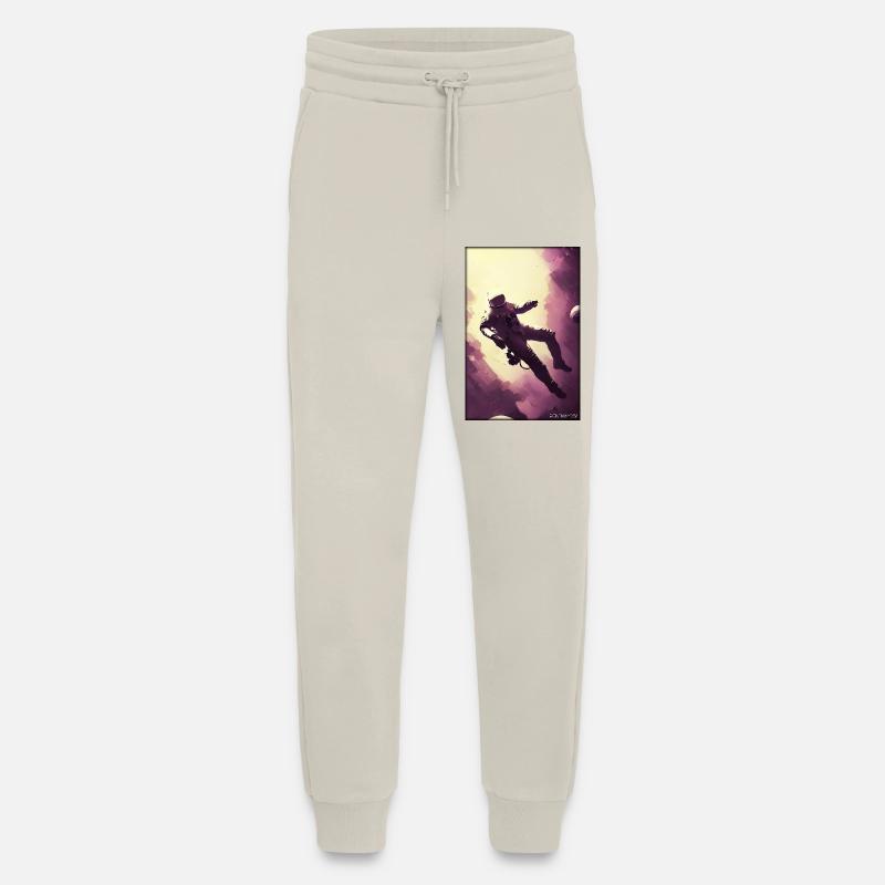 Astronaut Future Sci-Fi Technology - Jogging Pants - made by SPREAD  - WARM CLAY
