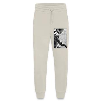 Astronaut Future Sci-Fi Technology - Jogging Pants - made by SPREAD  - WARM CLAY - Front