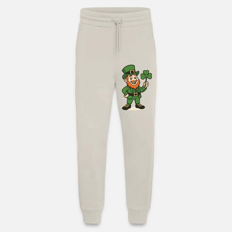 Leprechaun Kleeblatt - Jogginghose - made by SPREAD - WARM CLAY