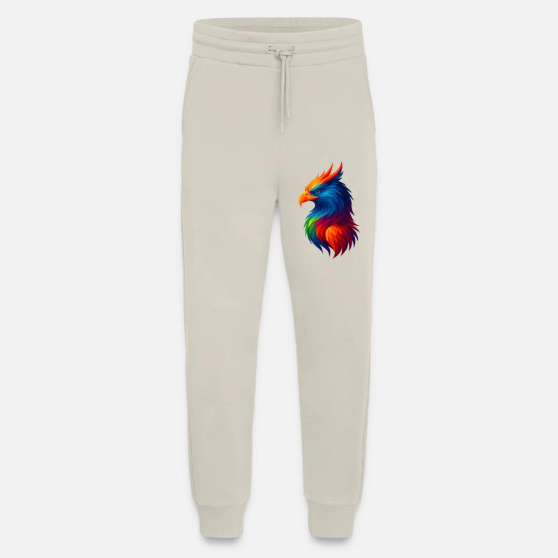WPAP Style Polygon Animals - Griffin - Jogging Pants - made by SPREAD  - WARM CLAY