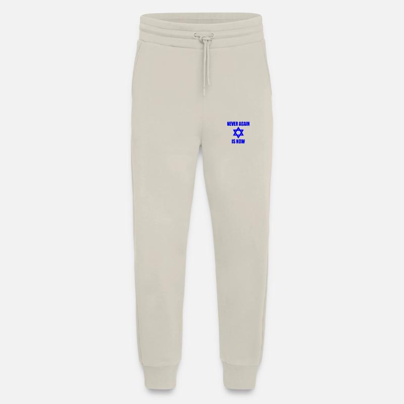 Never again is now - Jogging Pants - made by SPREAD  - WARM CLAY