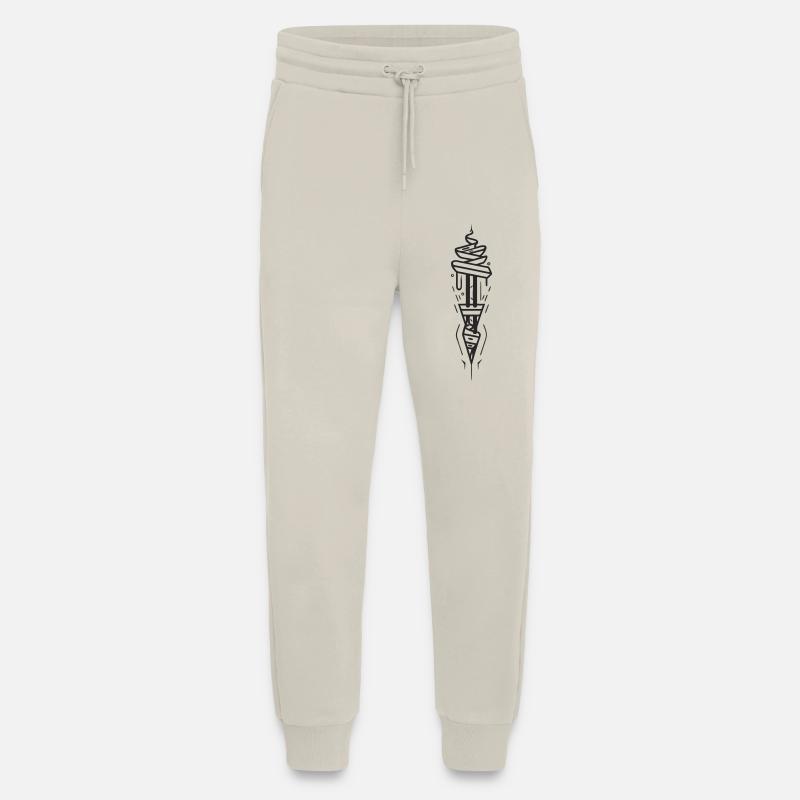 modernen Fackel - Jogginghose - made by SPREAD - WARM CLAY