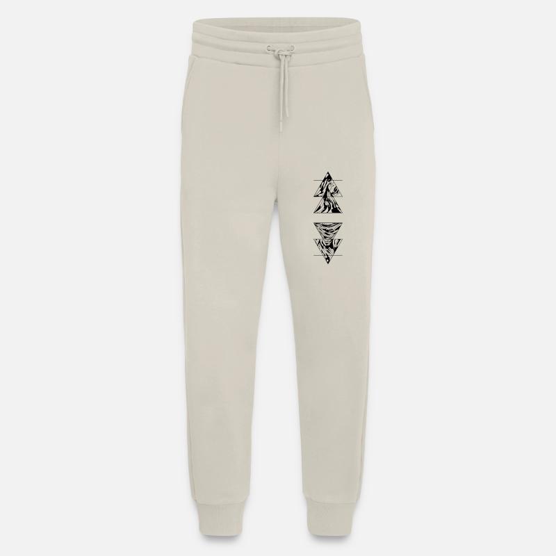 Éléments - Pantalon de jogging bio décontracté fabriqué en UE - WARM CLAY