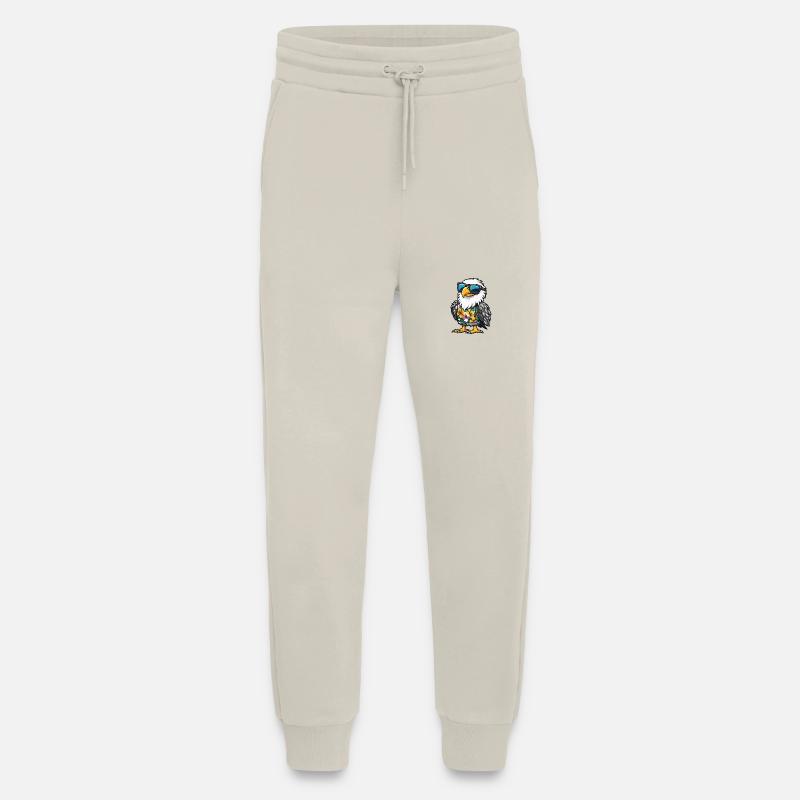 Eagle Comic Cool Summer - Jogging Pants - made by SPREAD  - WARM CLAY