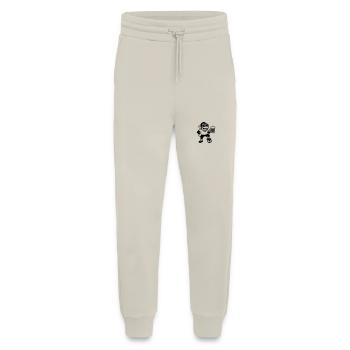 Monkey Footballer Beer - Jogging Pants - made by SPREAD  - WARM CLAY - Front
