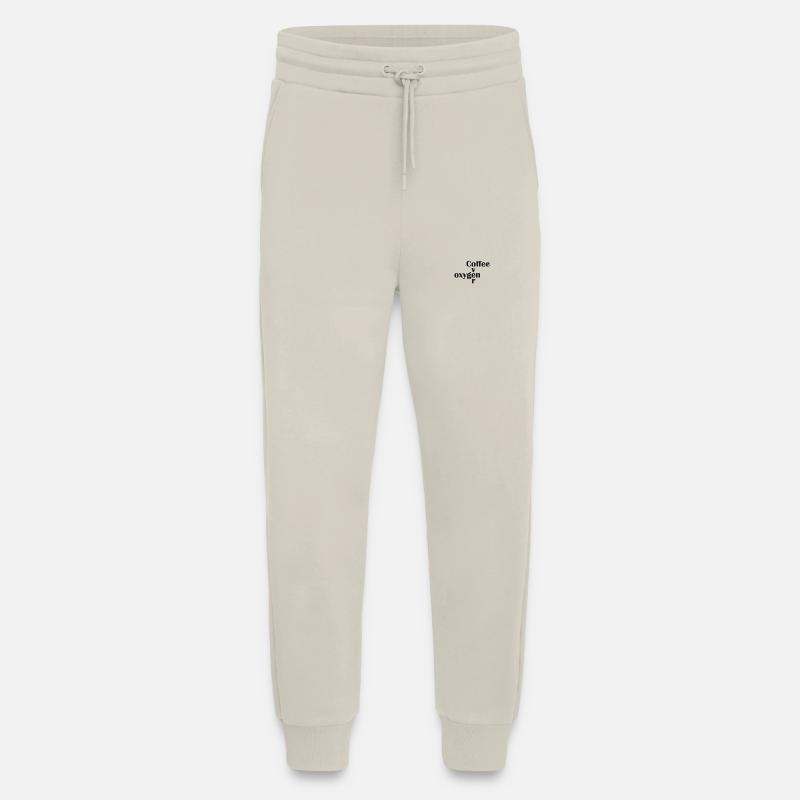 Coffee over oxygen - Jogging Pants - made by SPREAD  - WARM CLAY