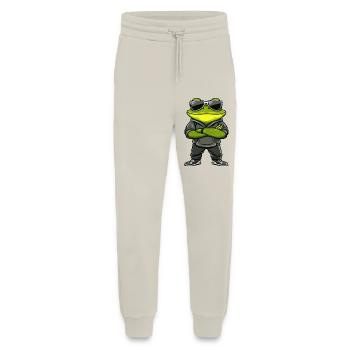 Frog Comic Cool - Jogging Pants - made by SPREAD  - WARM CLAY - Front