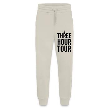 Une visite de trois heures - Pantalon de jogging bio décontracté fabriqué en UE - WARM CLAY - Devant
