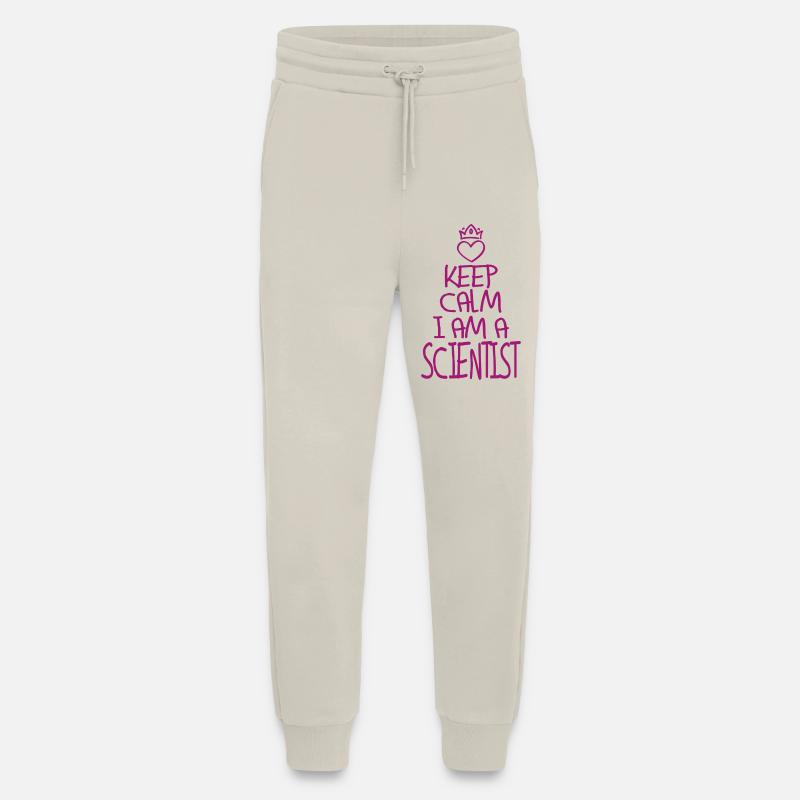 Keep Calm Scientist - Jogging Pants - made by SPREAD  - WARM CLAY