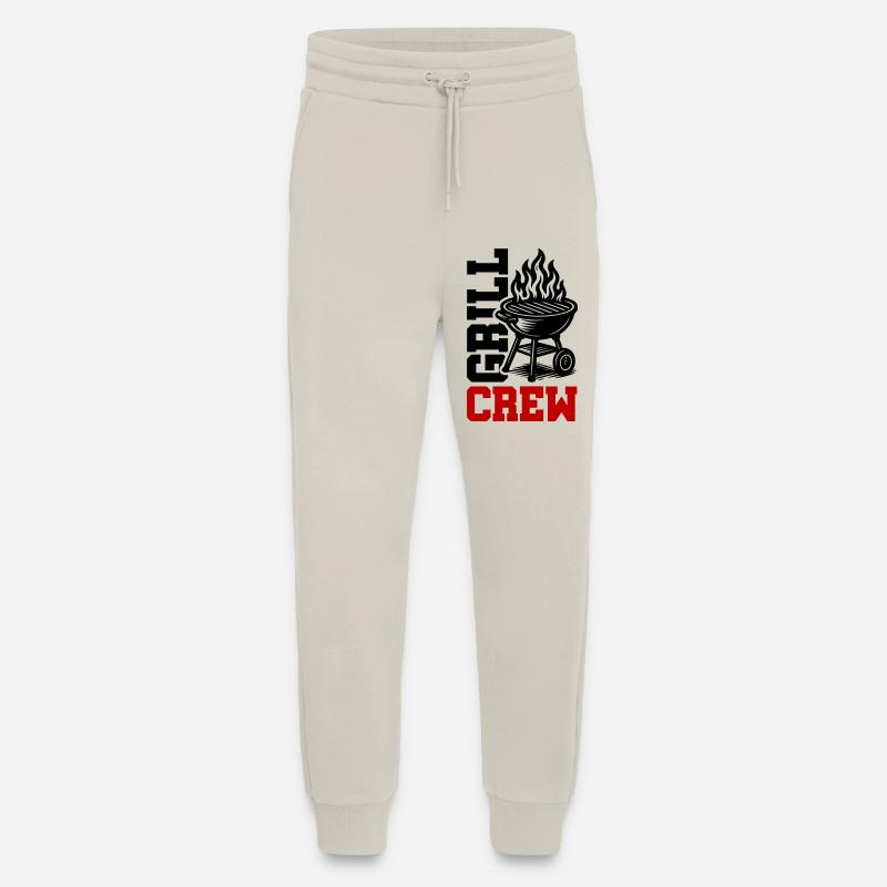 Équipe de grillades - Pantalon de jogging bio décontracté fabriqué en UE - WARM CLAY