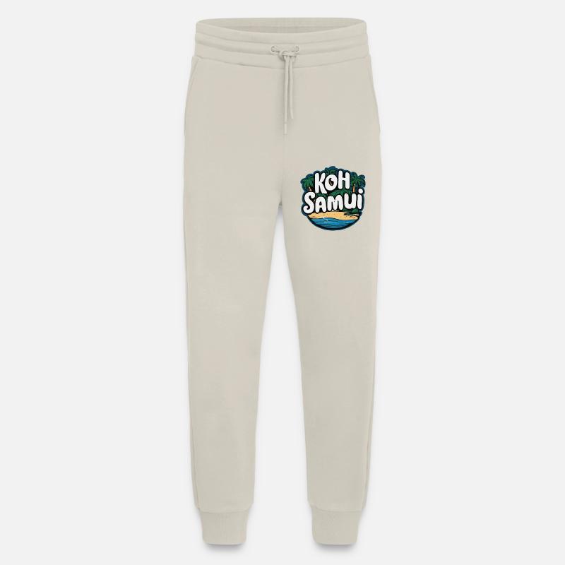 Koh Samui souvenir beach paradise - Jogging Pants - made by SPREAD  - WARM CLAY
