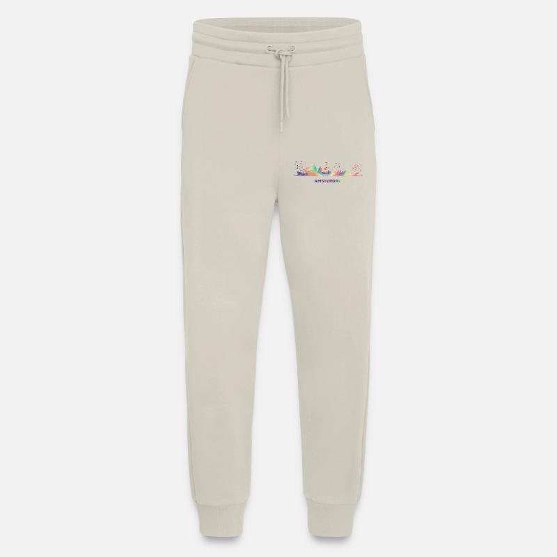 Amsterdam Skyline Amsterdam - Jogging Pants - made by SPREAD  - WARM CLAY