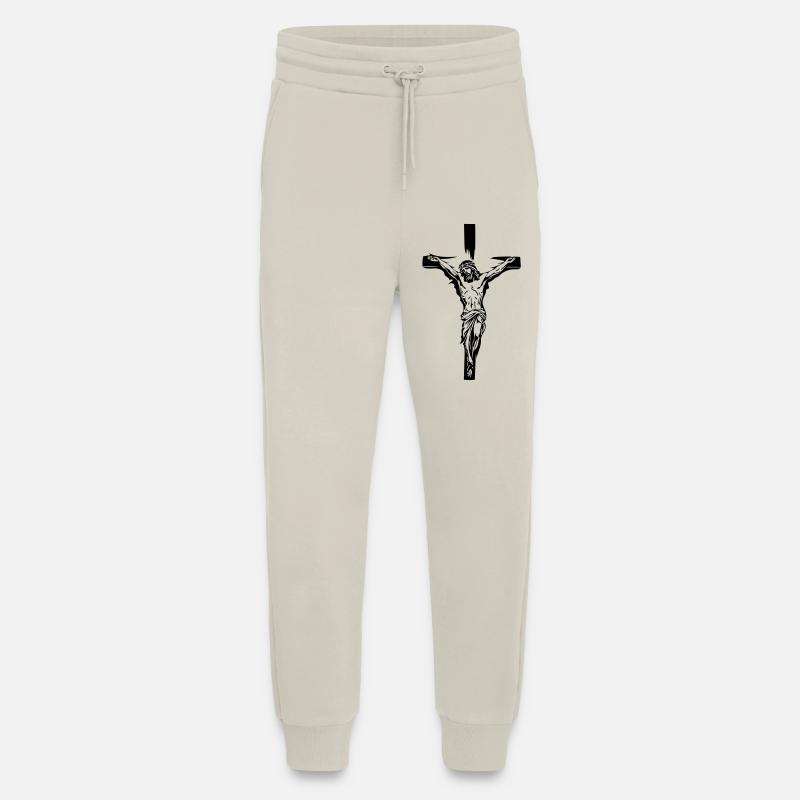 Jesus Christus - Jogginghose - made by SPREAD - WARM CLAY