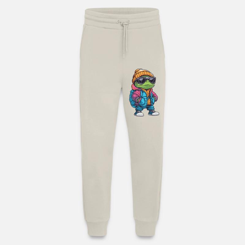 Turtle Winter Comic - Jogging Pants - made by SPREAD  - WARM CLAY