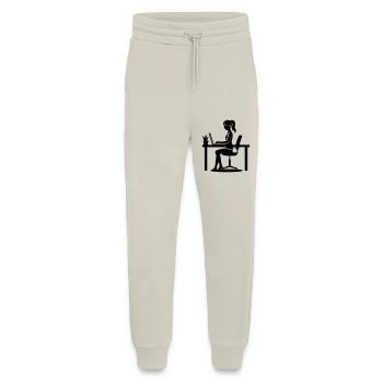 Woman Computer Job - Jogging Pants - made by SPREAD  - WARM CLAY - Front