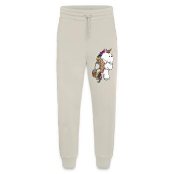 Oster Comic Einhorn - Jogginghose - made by SPREAD - WARM CLAY - Vorne