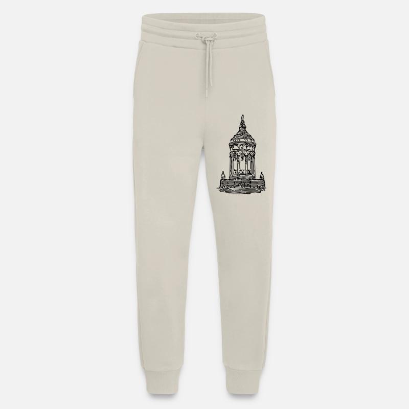 Mannheim Wasserturm - Jogginghose - made by SPREAD - WARM CLAY