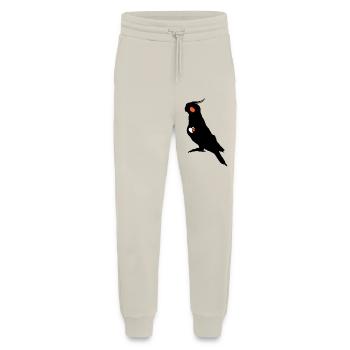 Amateur de calopsitte - Pantalon de jogging bio décontracté fabriqué en UE - WARM CLAY - Devant