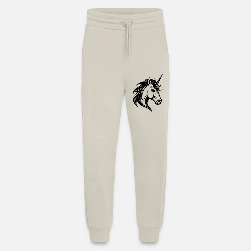 Einhorn Kopf - Jogginghose - made by SPREAD - WARM CLAY